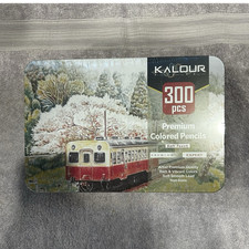 KALOUR 300-Color Premium Colored Pencil Set 3.3mm Lead Tin Case