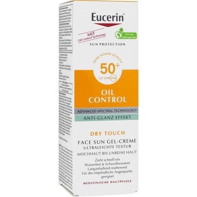 EUCERIN Sun Gel-Creme Oil Contr.Anti-Gl.Eff.LSF50+ 50 ml PZN 10832664