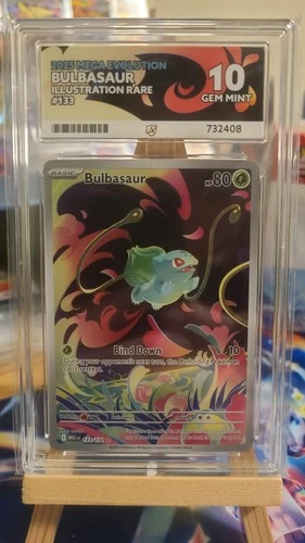 Bulbasaur 133/132 Ace 10 Illustration Rare Mega Evolution - Pokémon TCG