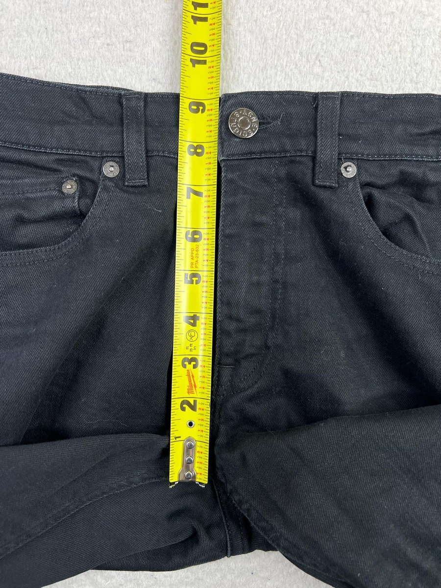 Acne Studios Ace Stay Cash Jeans Mens 30x32 Black Slim Skinny