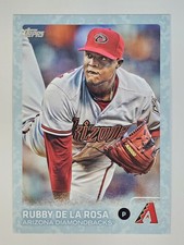 2015 Topps Update Rubby De La Rosa US245 Snow Camo 75/99 Arizona Diamondbacks