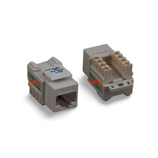 Cat6 RJ45 Punch Down Keystone Jack - White