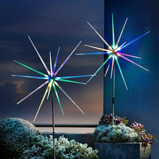 Weltbild LED-Gartenstecker Rivolto Garten Deko LED 2er-Set