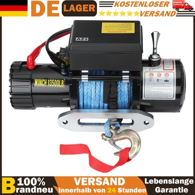 Elektrische Seilwinde ATV Motorwinde Synthetisches Elektrowinde Motorwinde