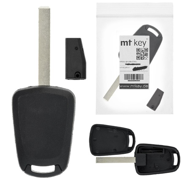 Auto SchlüSsel Rohling + Transponder Passt FüR Pontiac G8 Bj. 2008-2009-image