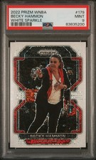 2022 Prizm WNBA - Becky Hammon #179 b - White Sparkle SSP - PSA