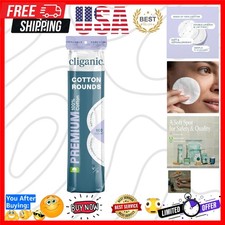 Cotton Rounds for Face 100 Count  Makeup Remover Pads, Hypoallergenic, Lint-...