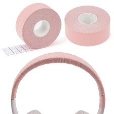 Geekria Headphones Headband Cover for Most Over-Ear Headphones Pink 2Pcs 