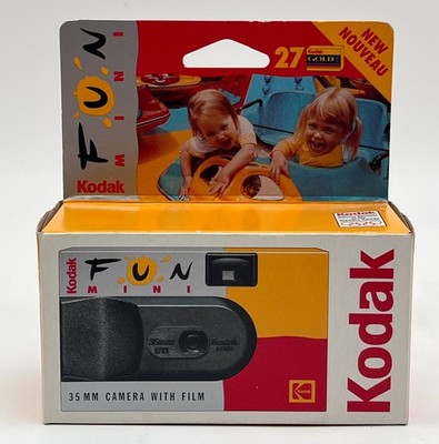 Kodak Fun Mini 35 MM Kamera mit Film - Vintage Retro - NEU
