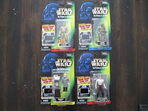 Star Wars: Power Of The Force  Freeze Frame  4 Action Figure Lot!