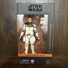 Star Wars  The Black Series 6  Clone Lieutenant Galle Action Figure  Hasbro