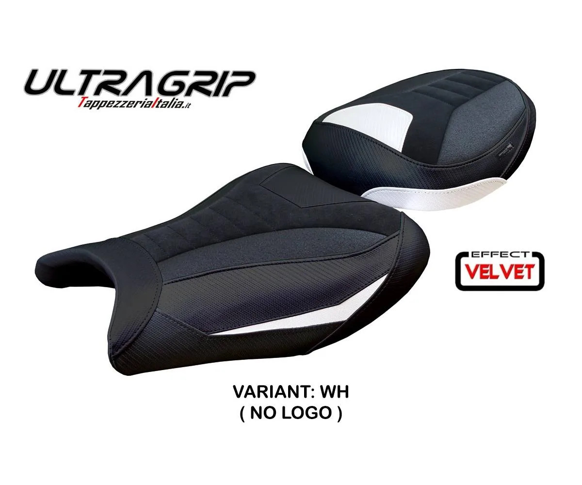 Seat cover Denia Velvet UGrip White Tpz SUZUKI GSX R 1300 HAYABUSA 2021 2026