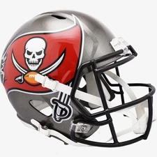 Tampa Bay Buccaneers New SPEED Riddell Full Size Replica Football Helmet