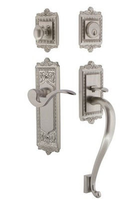 Nostalgic Warehouse EADMAN_ESET_238_SG_LH Egg and Dart Left - Nickel