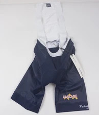 Pedal Mafia Bib Shorts Men's Medium Blue Padded Pro Cycling Performance