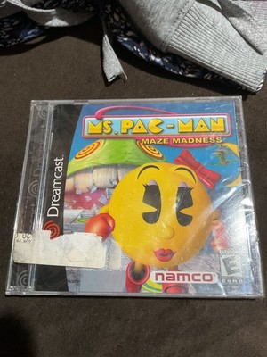 Ms. Pac-Man: Maze Madness (Sega Dreamcast, 2000) Brand New Factory Sealed