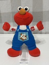 Mattel Tyco Sesame Street Radio Control Elmo Puppy 12 inch 1997 Tested Working