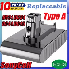 DC31 8000mAh 22.2V Battery For Dyson DC31 DC34 DC35 Type A DC44 DC45 Battery