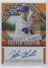 2014 Panini Prizm Perennial Draft Picks Orange 29/60 Foster Griffin Auto 0z0j