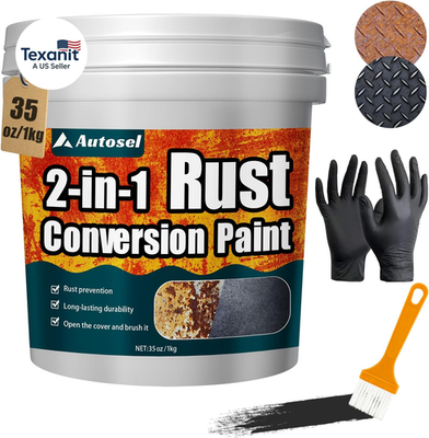 #ad 2 In 1 Rust Converter amp; Metal Primer Stops RustRust Inhibitor Paint for Metal $45.86