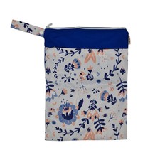 Waterproof Double Zip Wet Bag Floral 30x40cm