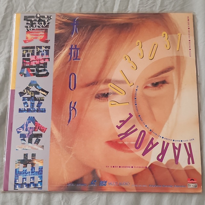 PolyGram Karaoke LaserDisc POL 33031 w/ Digital Sound, Multi Audio NR