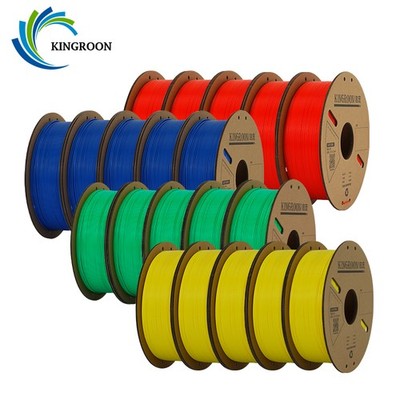 Kingroon 5KG 10KG 1.75 mm Matte PLA PLA+ PETG 3D Drucker Filament Bündel Spulen