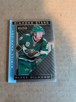 Upper Deck Black Diamond Diamond Stars Kirill Kaprizov #BDS-KK /249 Wild !!