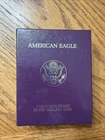 1988 American Eagle Silver Proof Dollar BOX CASE Certificate of Authenticity