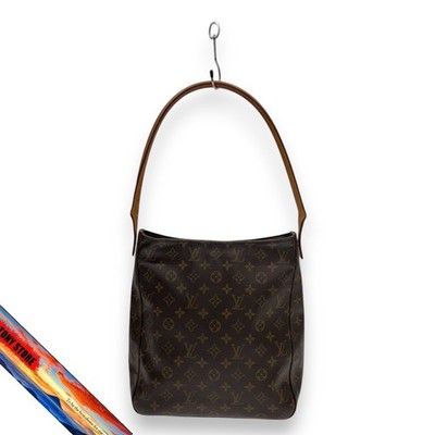 Louis Vuitton Looping GM Monogram Canvas Brown PVC M51145