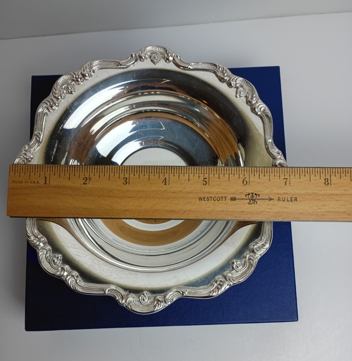 Vintage Gorham Heritage Silverplate Dish/Bowl YH344 7