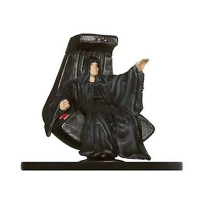 WotC Star Wars Minis Imperial Entanglements  Emperor Palpatine on Throne (V NM