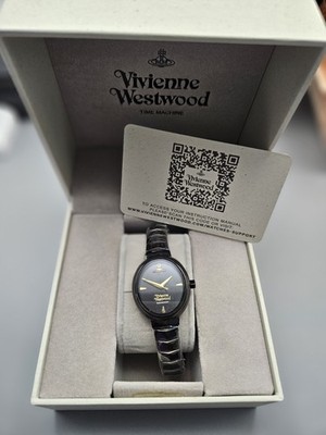 Vivienne Westwood Time Machine Black Stainless Steel Quartz
