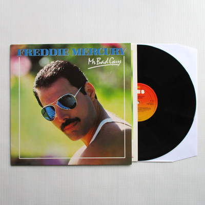 Freddie Mercury 1985 Mr Bad Guy CBS (Holland) Vinyl LP Album CBS 86312 (Queen)