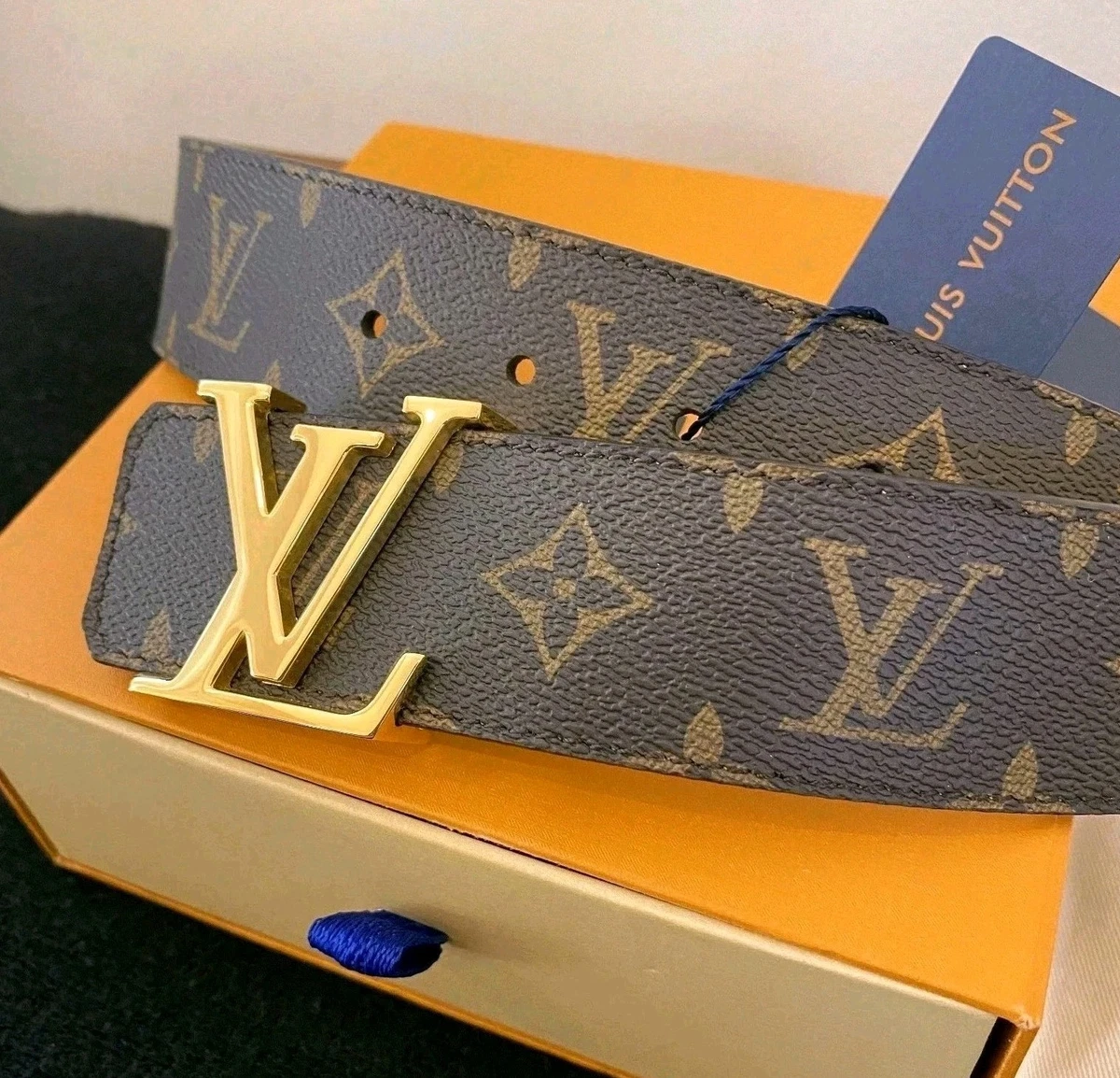 Louis Vuitton Belt 90 In Men's Belts for sale - eBay