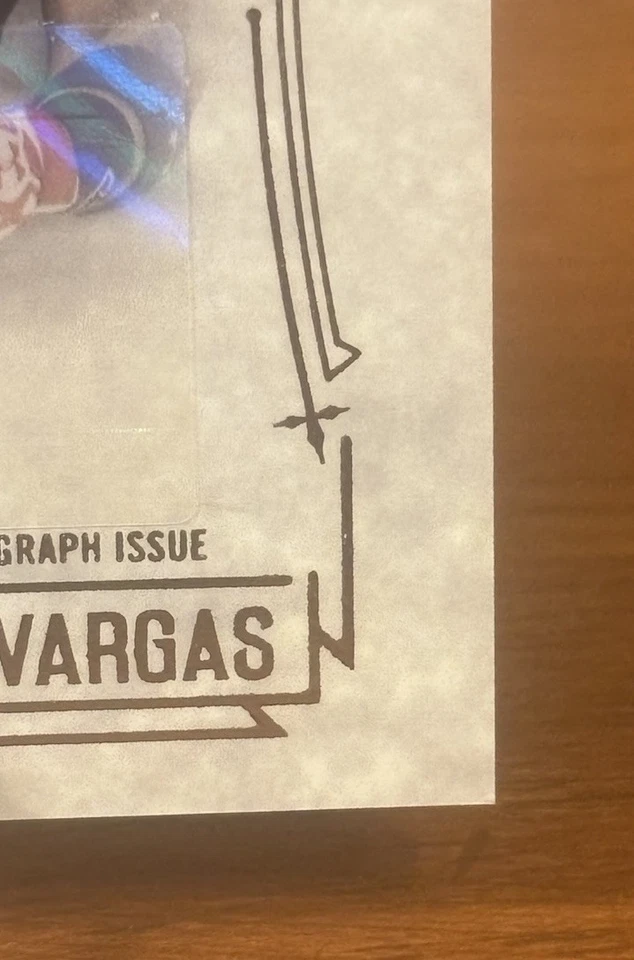 Colección Museo Topps 2015 #SST-KV Kennys Vargas parche triple reliquia automático/249 Foto 4 de 4