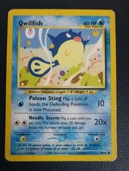 Qwilfish 49/64 Neo Revelation Common Pokemon Card