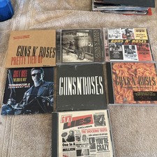 Lot Of 7 Guns N Roses Cd Including Promos