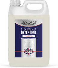 - Premium Dishwasher Detergent 5 Litre - Powerful, Efficient Cleaning for Sparkl