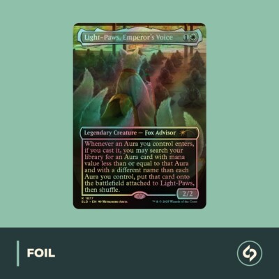 MTG | Light-Paws, Emperor's Voice | SECRET LAIR x ARITA | NM | EN | FOIL