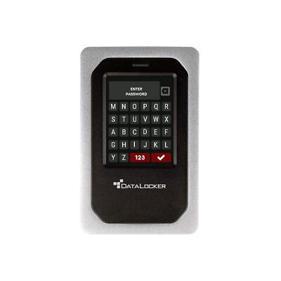 DataLocker DL4 FE 1 TB Password Protected Hardware Encrypted HDD, Easy Screen...