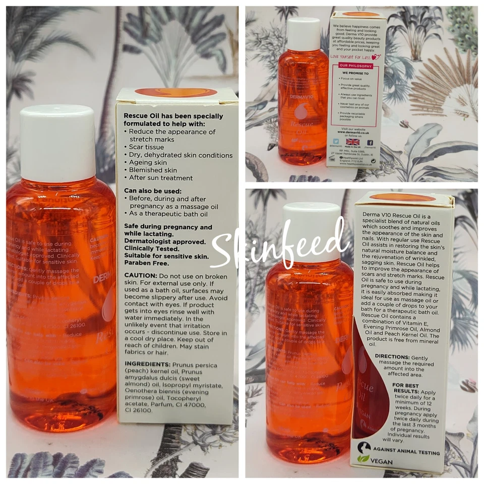 Rescue oil for ageing skin,bio Oil, scars, stretch marks 75mlx1 - Image 2 of 2