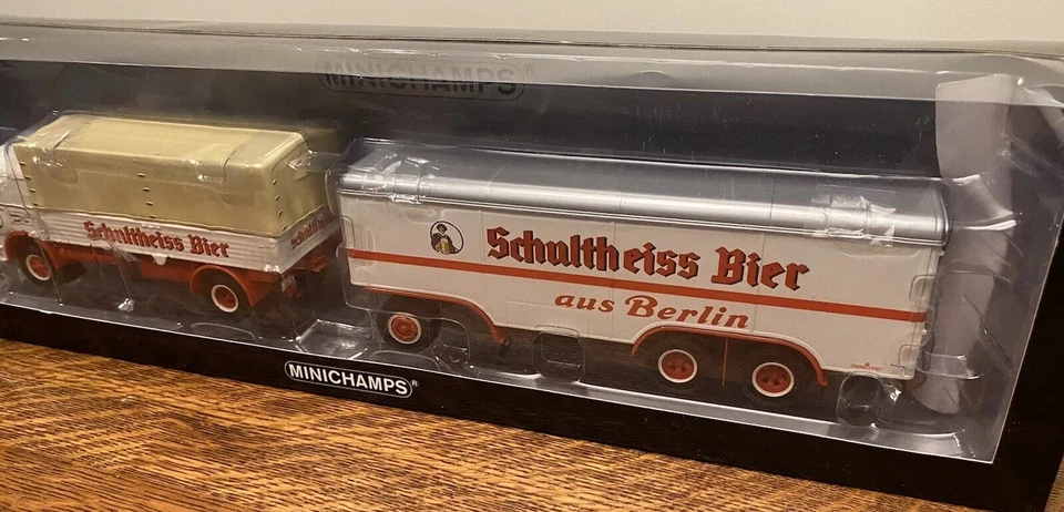 MINICHAMPS 1/43 BUESSING LU11/16 TREN DE MALETAS DEXTRO ENERGEN 499 073940 Foto 4 de 4