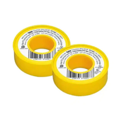 Oatey 1/2 in. x 260 in. Yellow Thread Sealing PTFE Plumber's Tape (2-Pack)