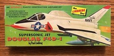 Lindberg Line Douglas F4D-1 Supersonic Jet Fighter Kit 562:98 Made In USA