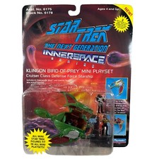 Star Trek KLINGON BIRD OF PREY Mini Playset Innerspace Series VNTG 1994 NEW