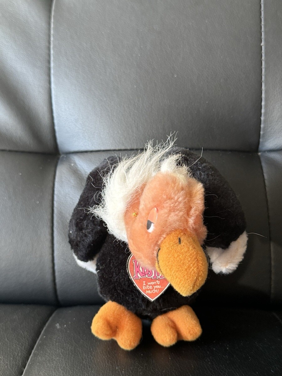 VTG 1982 Wallace Berrie Beaky The Buzzard Vulture Plush 10