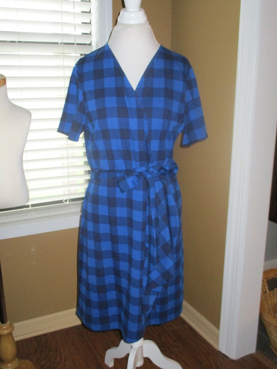 Draper James - Buffalo Plaid Wrap Dress