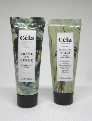 Cela Creme de la Creme, Essential Balm Miracle Multi-Use Oil travel mini 0.5 oz.
