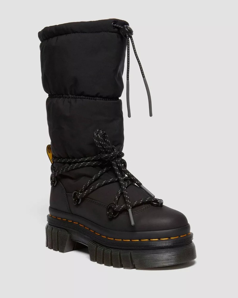 Dr. Martens Audrick Hi Puffer Boots in Black
